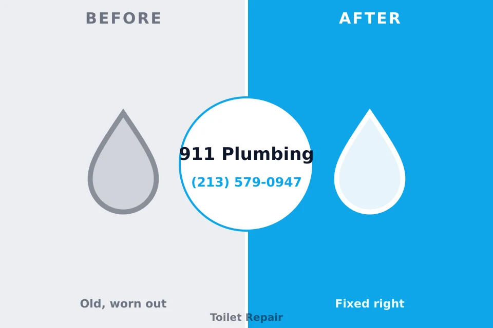 Before and after: plumbing repair Pine Lake Park, NJ